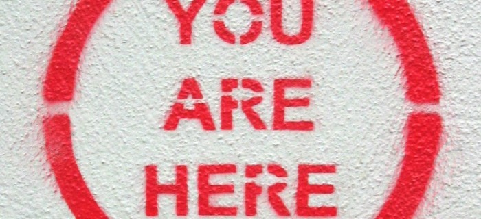 you are here stencil