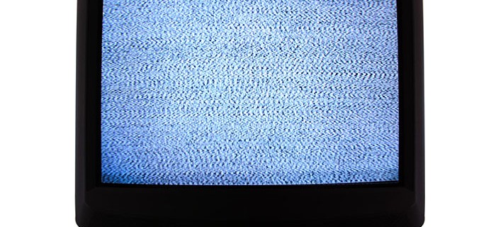 television with static