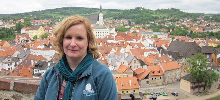 Picture of author in Czech Republic