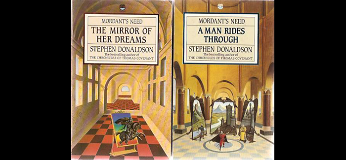 Book covers from the Mordant's Need series