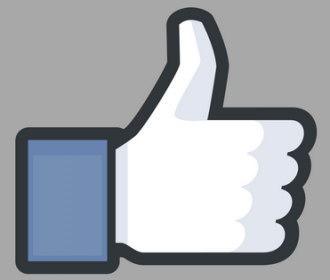 "like" facebook symbol