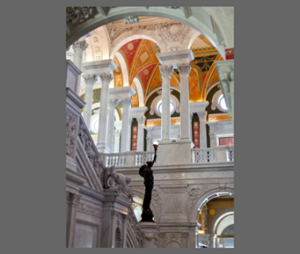 interior shot of library of congress