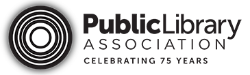 Public Library Association (PLA) logo - Celebrating 75 Years