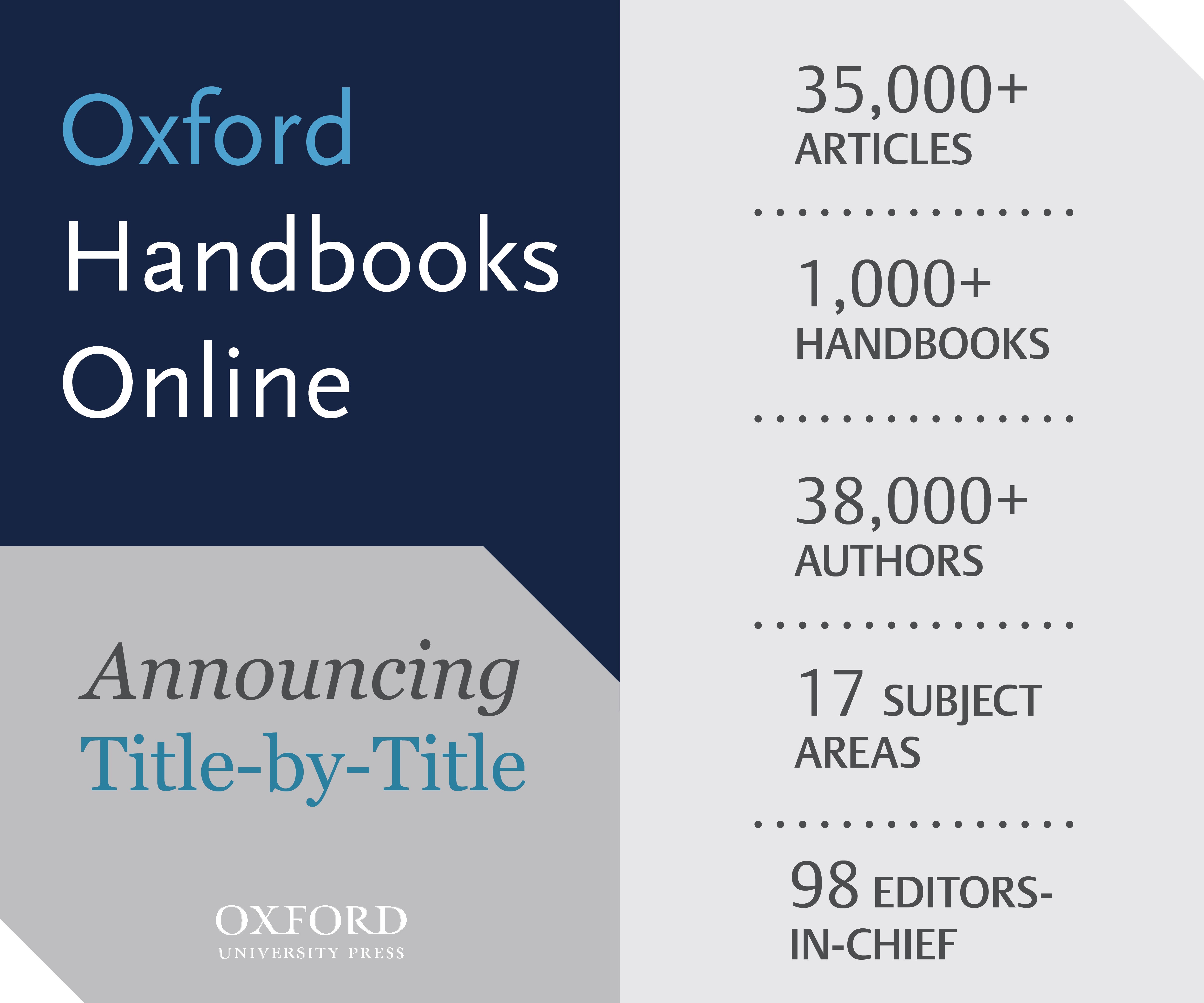 Oxford University Press Advert
