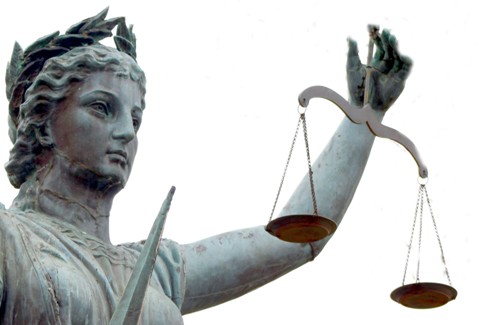 statue scales of justice