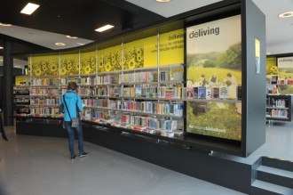 Almere Public Library Shelving Unit
