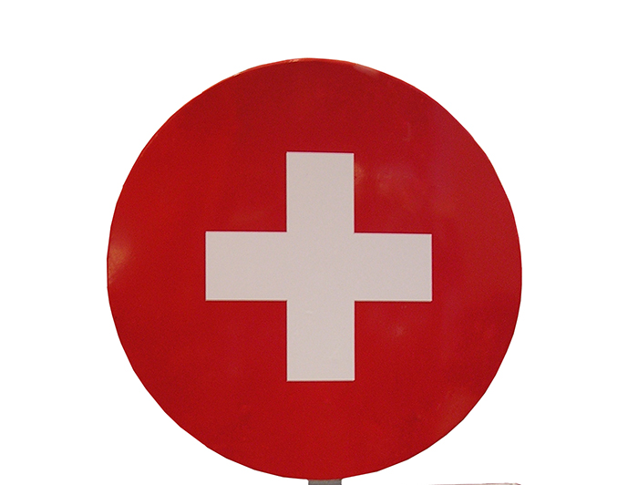 red cross sign