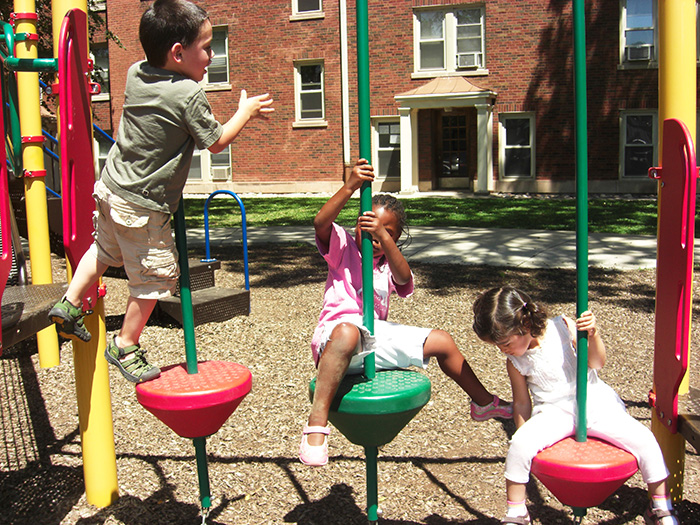 children playing