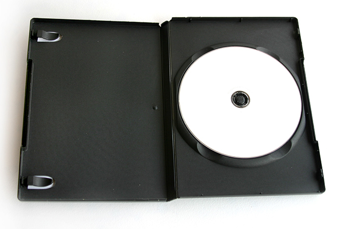 dvd in a case