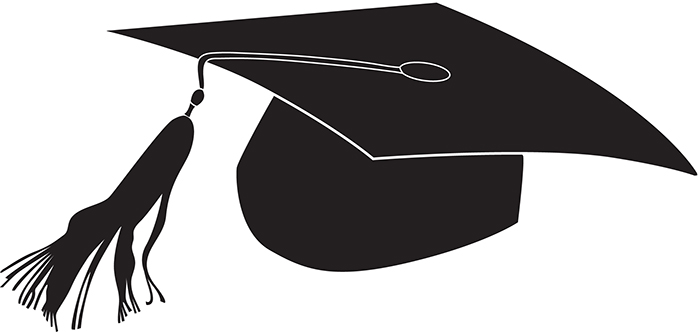 graduation cap illustration