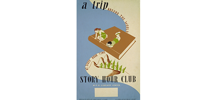 vintage story hour poster