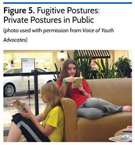 Fugitive Postures: Private Postures on Public
