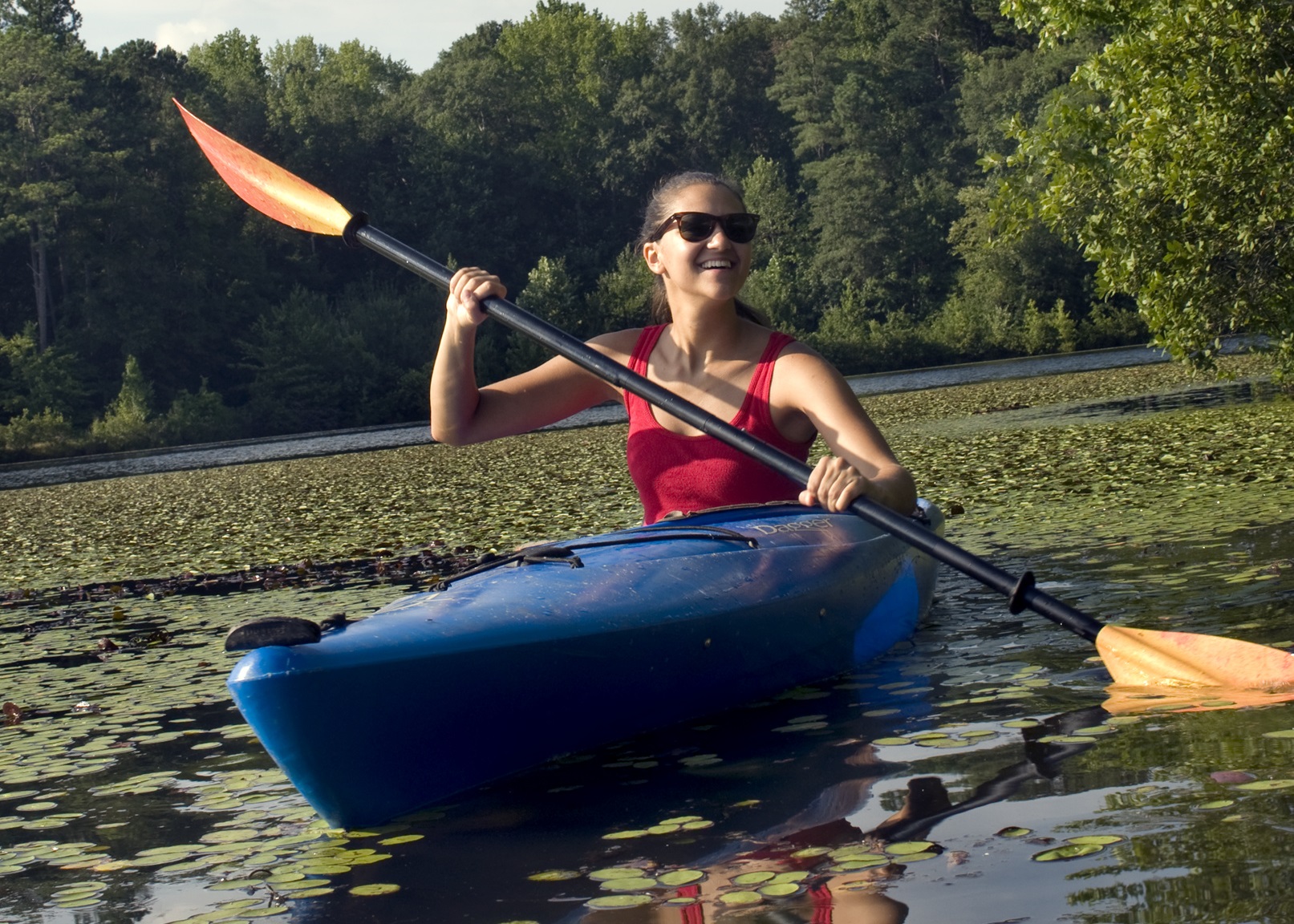 kayaking