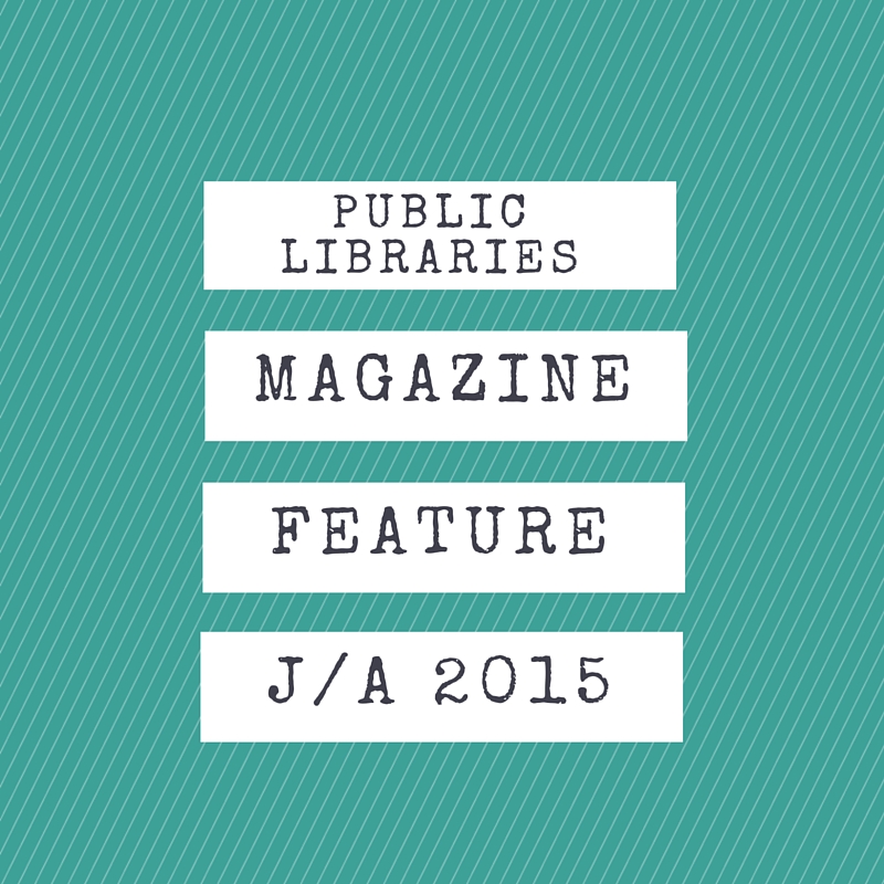 Public Libraries Feature Article July/august issue