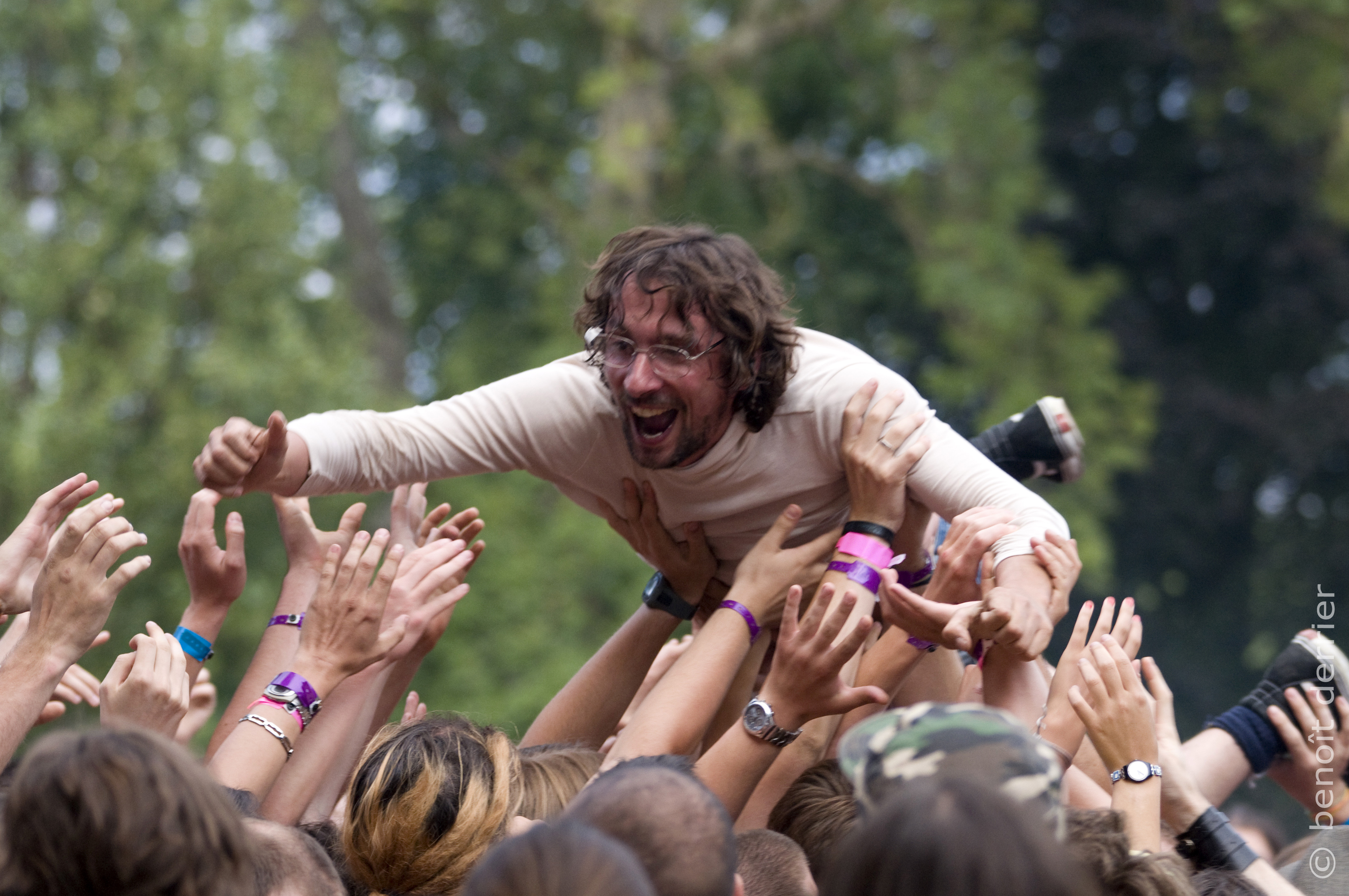 crowd surfer