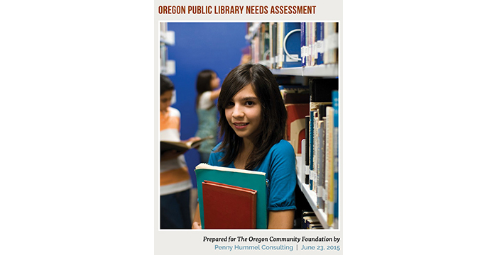 Cover of Oregon Public Library Needs Assessment Report