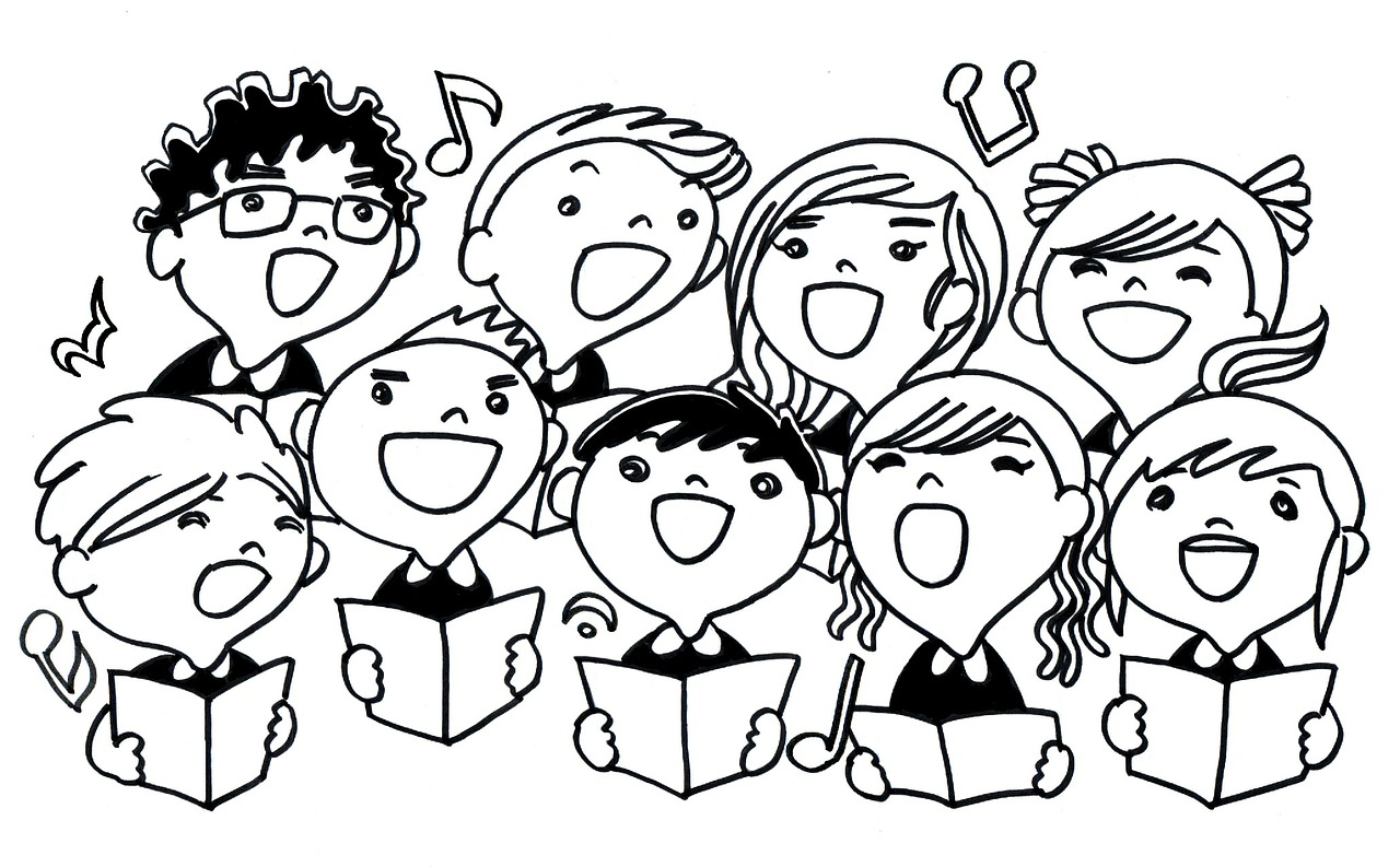 kids singing