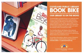 Cleveland Public Library Book Bike