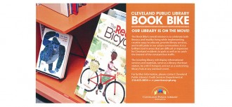 Cleveland Public Library Book Bike brochure