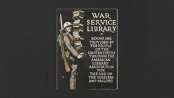 WWI Library Service Poster