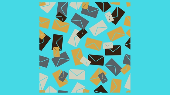 illustration of various sized envelopes