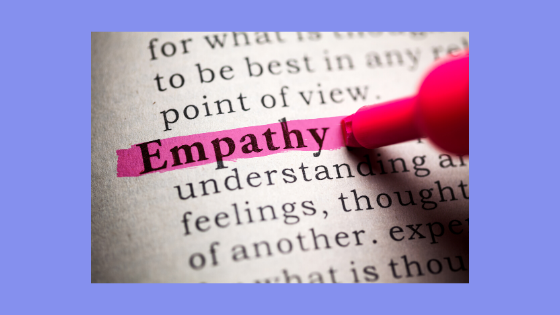 photo of dictionary definition of the word empathy