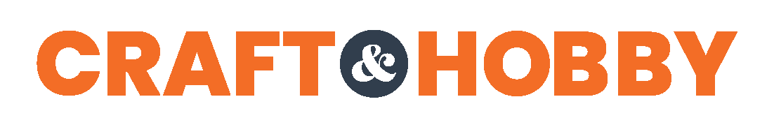 Craft & Hobby Logo orange lettering