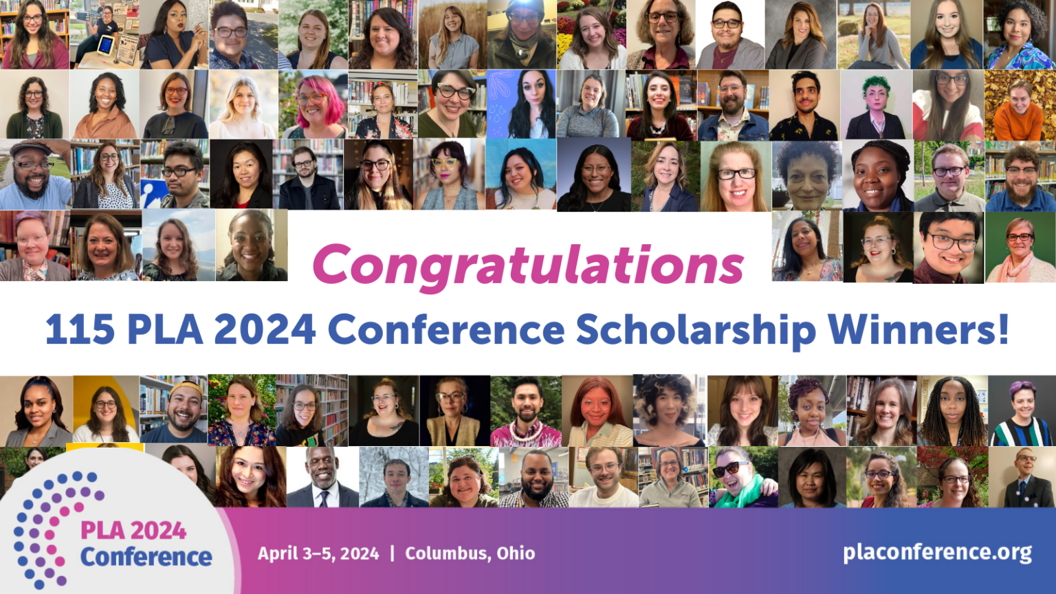 Spotlight on PLA 2024 Conference Scholarship Recipients Public